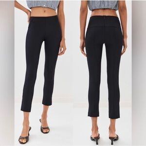 Veronica Beard Zip Back Scuba Pants black size 6 stretch